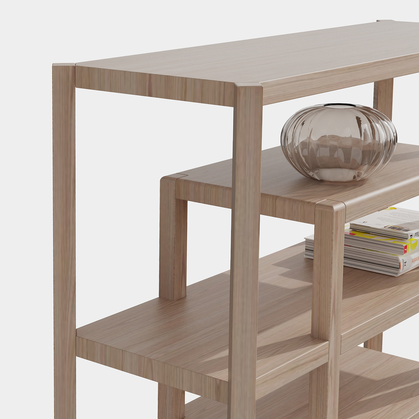 furniture，bookshelf，wooden ，Aesthetic feeling，