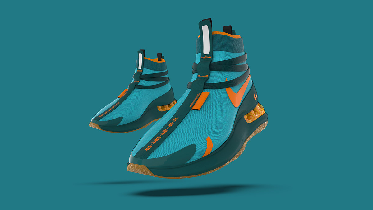 sneakers，nike，fashion，Hand drawn，