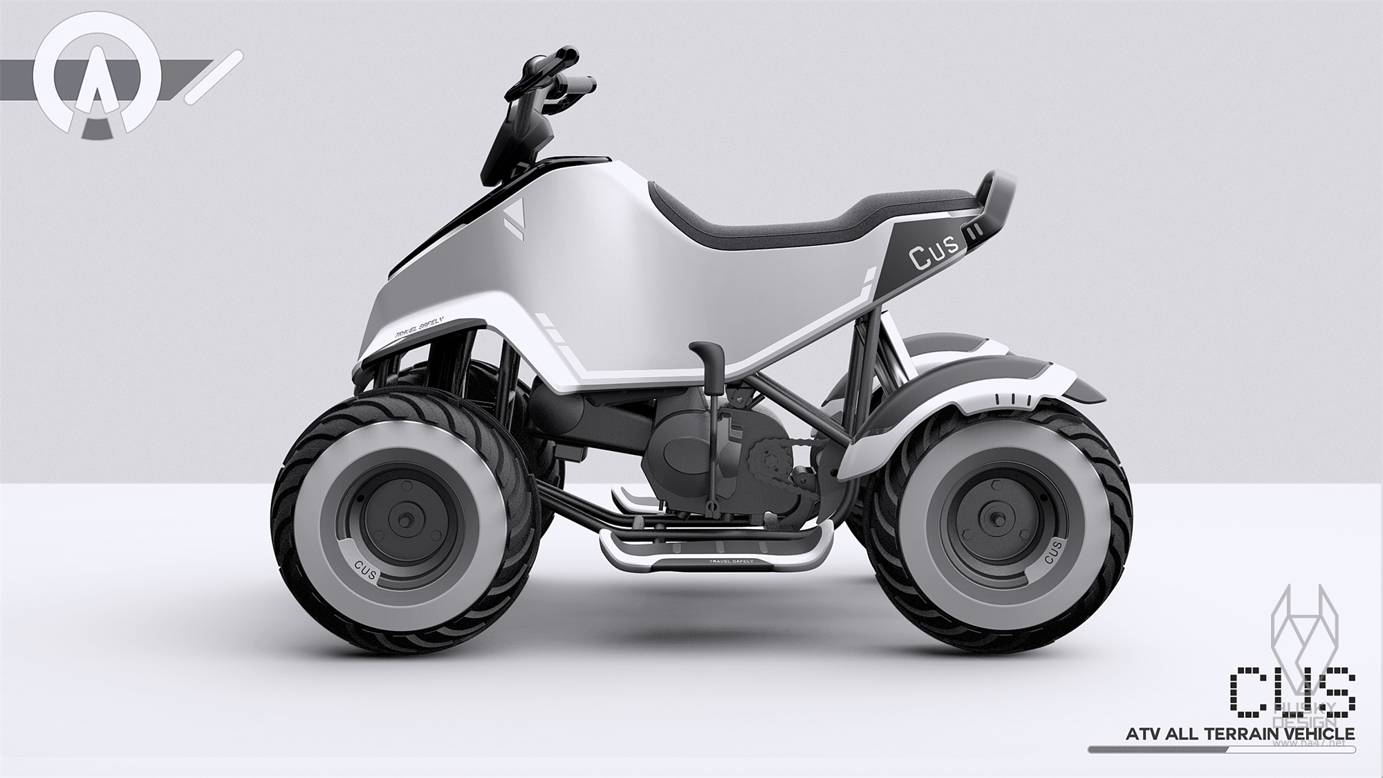 Husky design，Original works，Children ATV，