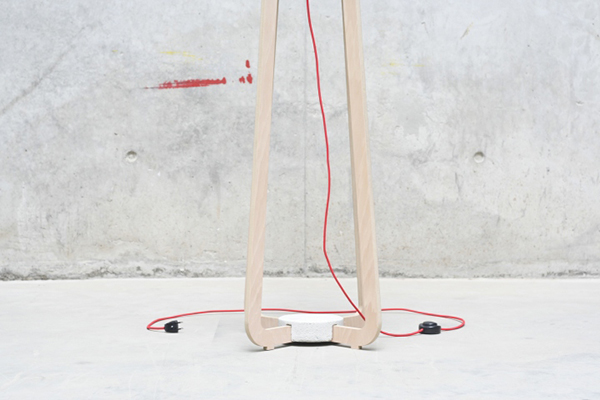 Coat rack，Floor lamp，