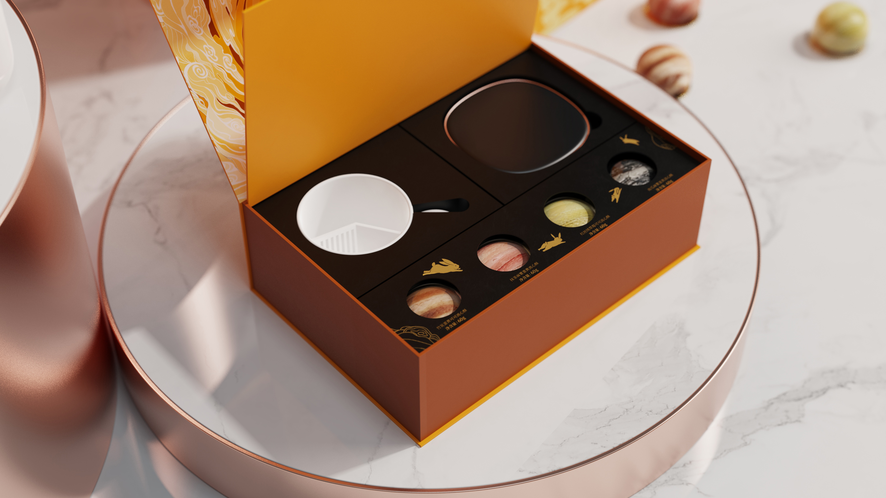 Cup, insulation pad, gift box，