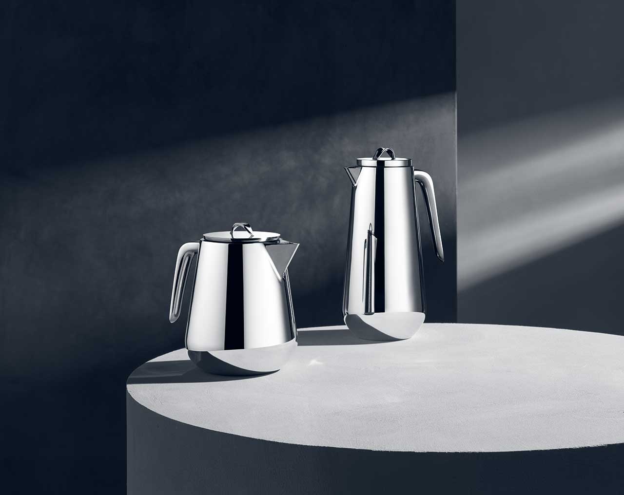 Coffee machine，tea set，Modernism，stainless steel，Minimalist，