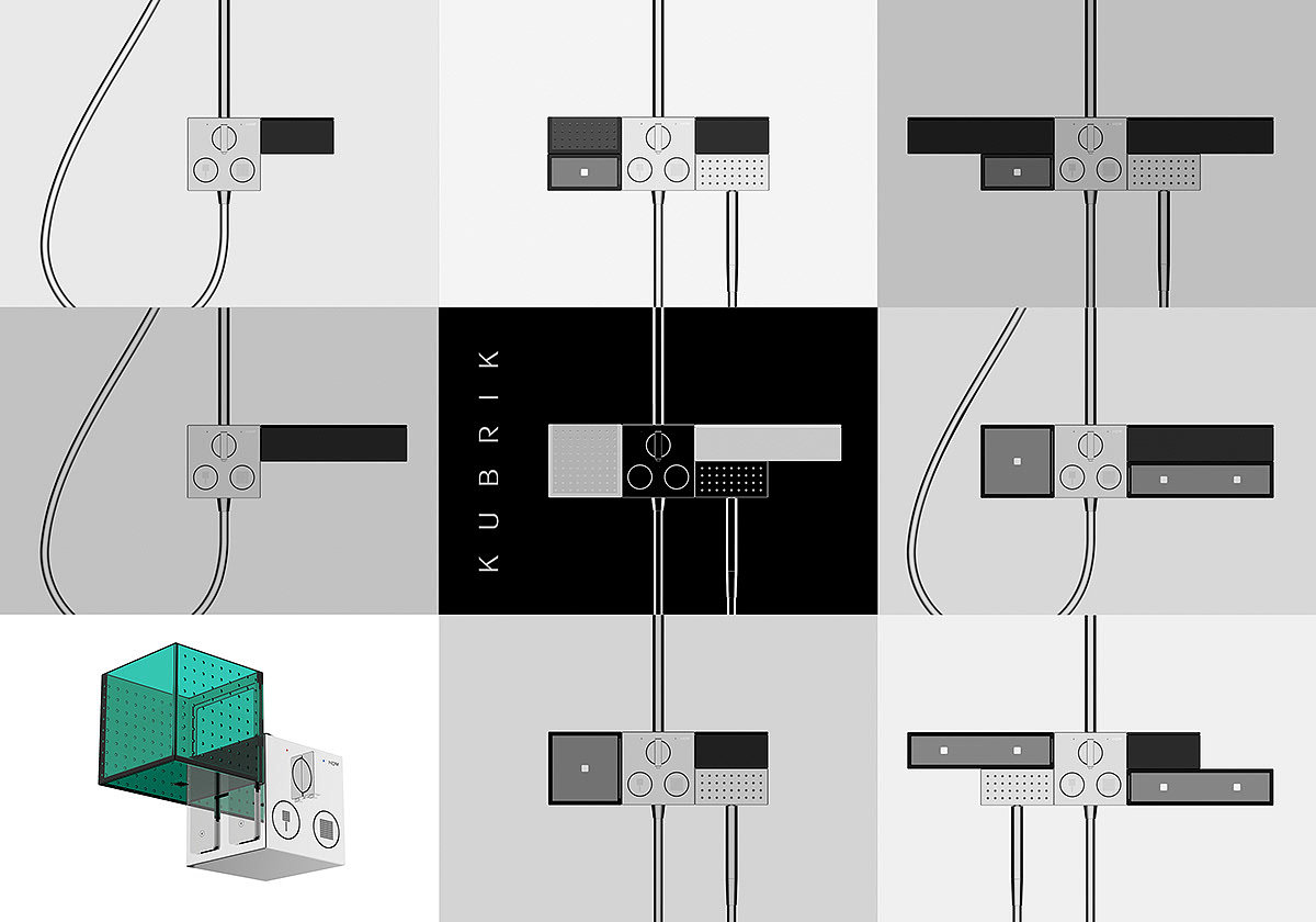 modularization，shower system ，Customizable，COVER，