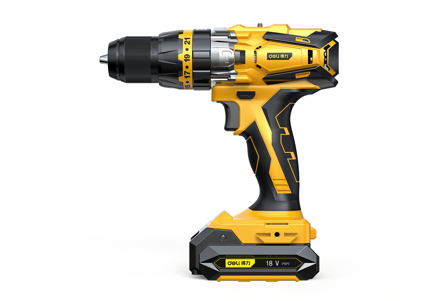 Hardware tools，Electric tool，Electric drill，Keyshot rendering，