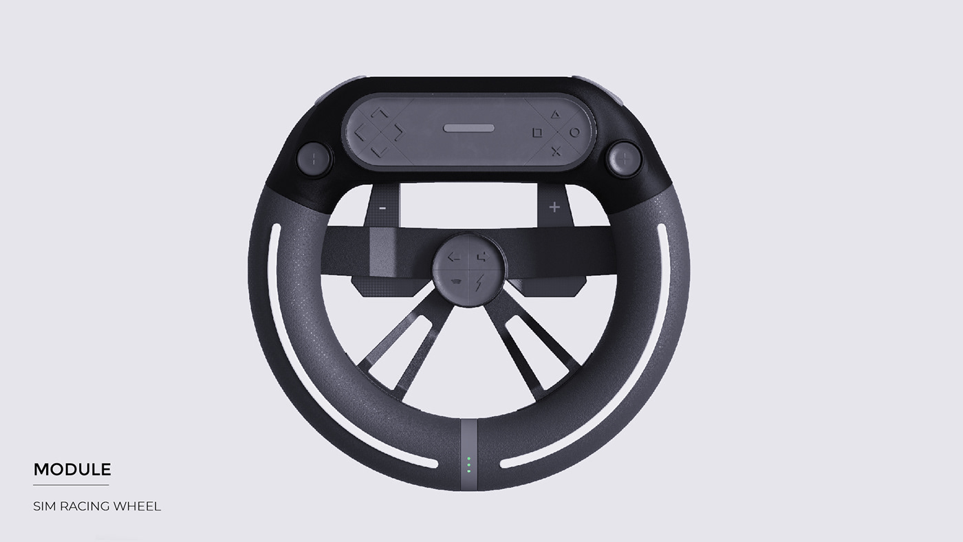 recreational machines，controller，3D visualization，modularization，concept，