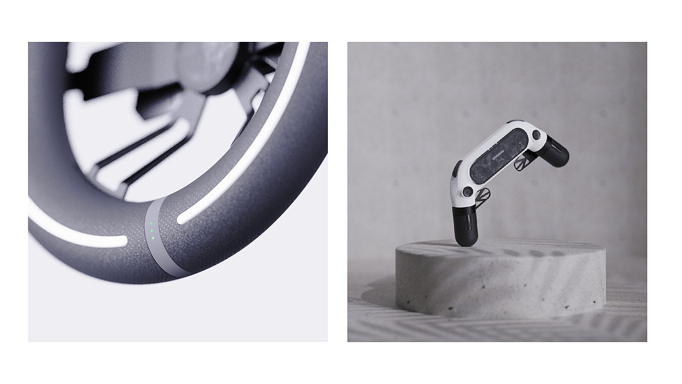 recreational machines，controller，3D visualization，modularization，concept，