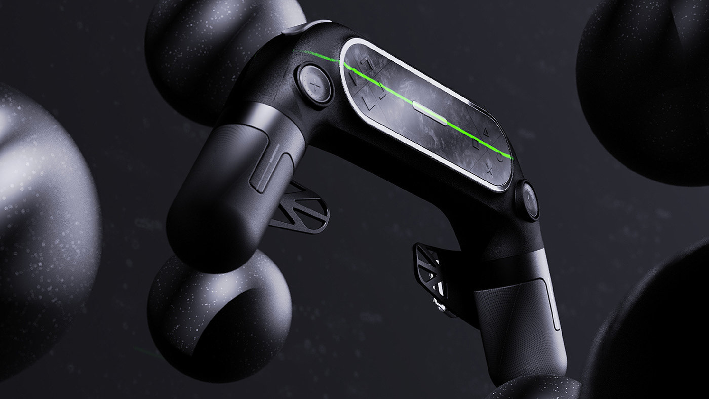 recreational machines，controller，3D visualization，modularization，concept，