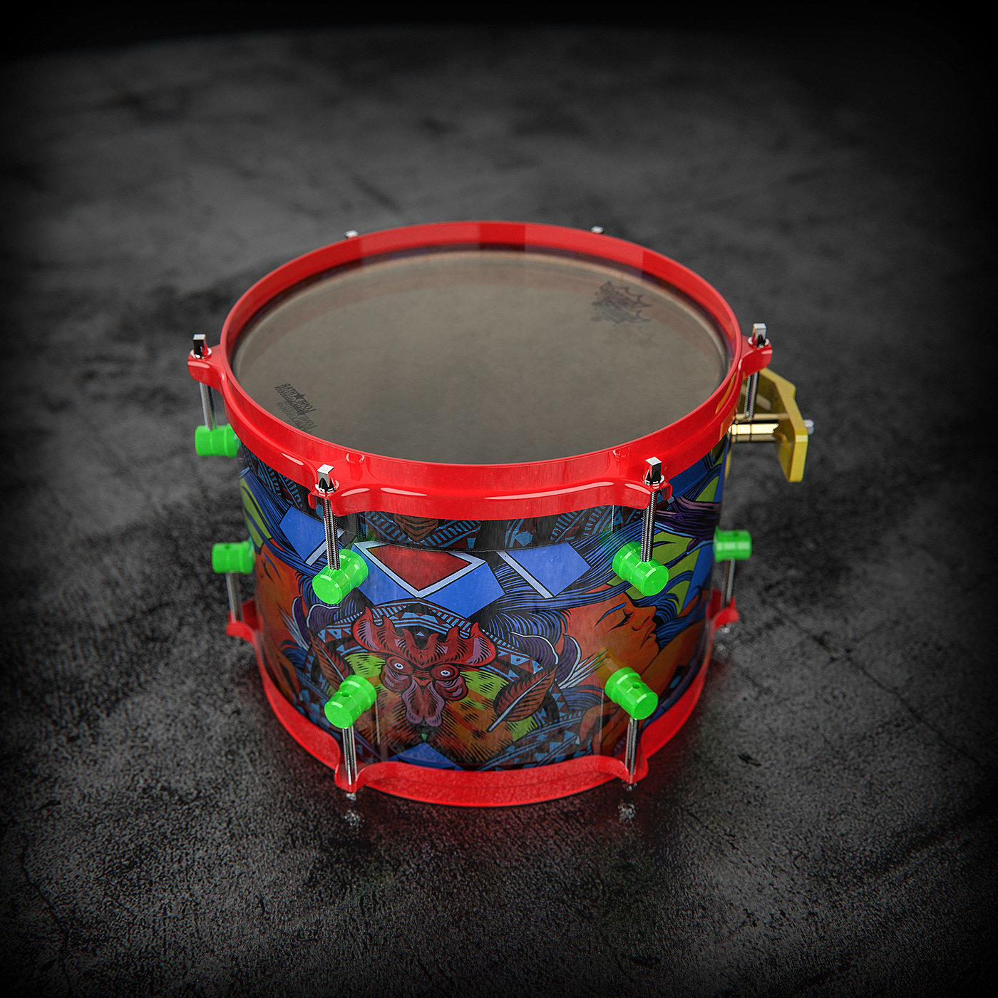 Drum kit，music，cad，3d，