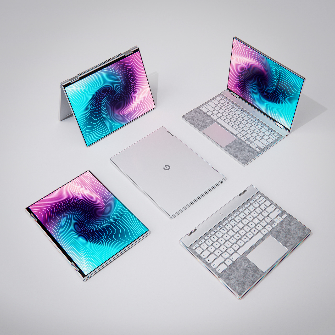 Notebook computer，cgi，consumer electronics，Render，