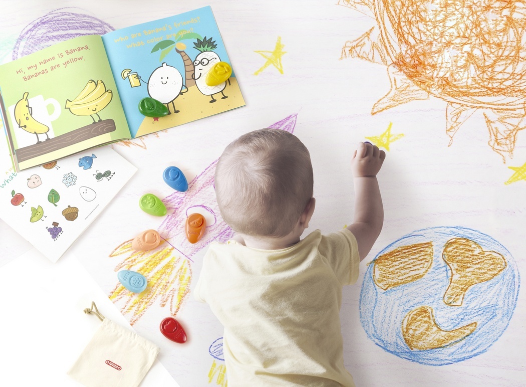 product design，industrial design，crayon，children，security，