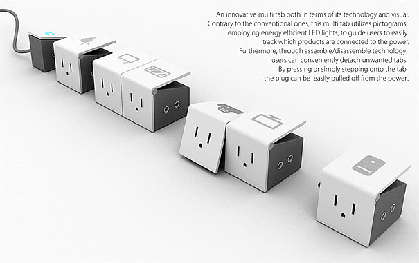 product design，industrial design，Socket，originality，convenient，