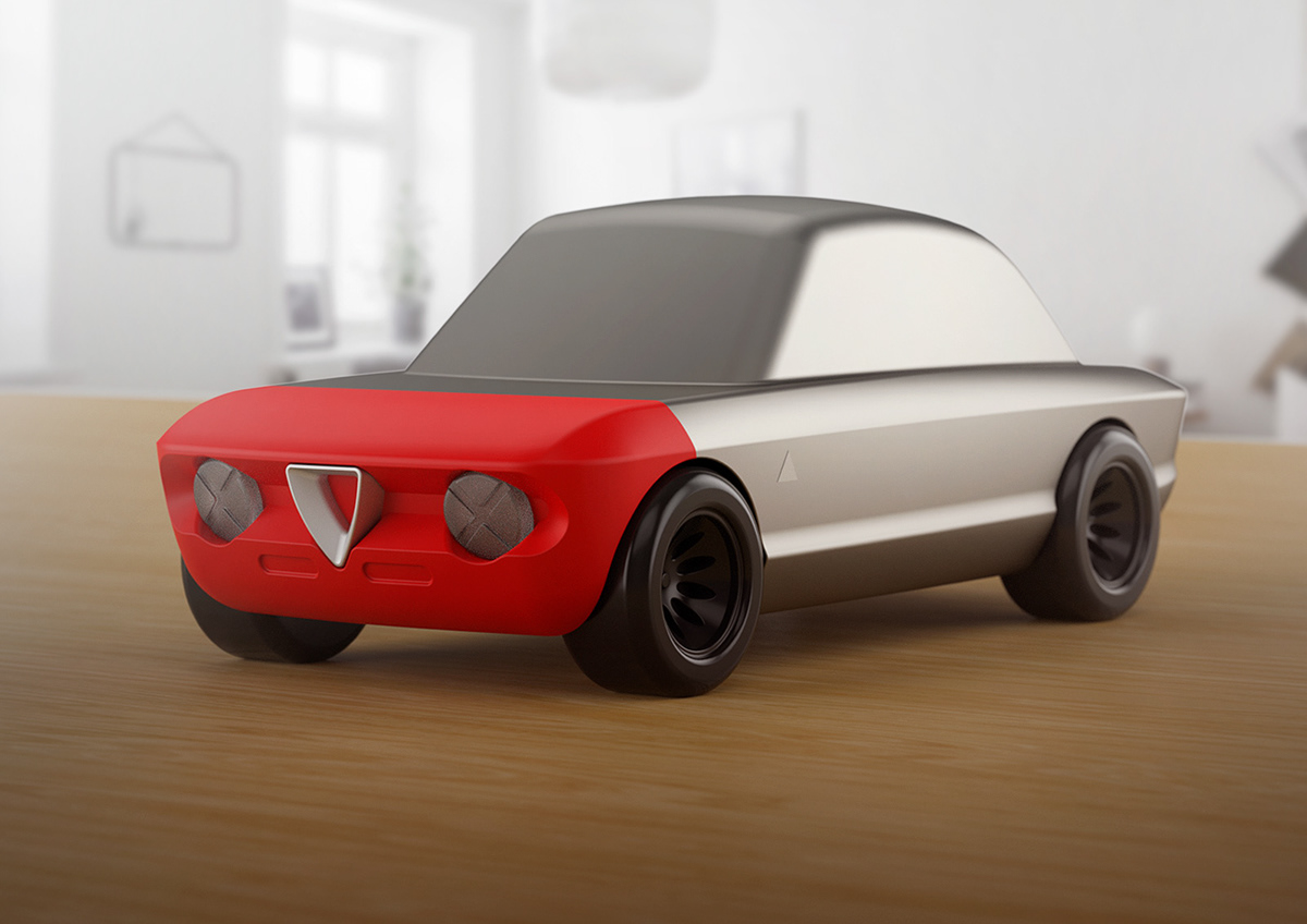 Toys，automobile，Hand drawn，modeling，3D printing，