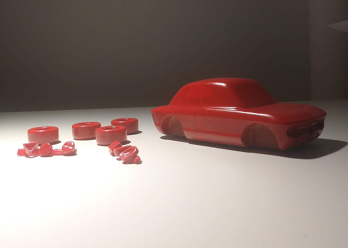 Toys，automobile，Hand drawn，modeling，3D printing，