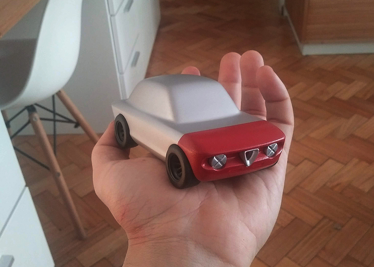 Toys，automobile，Hand drawn，modeling，3D printing，