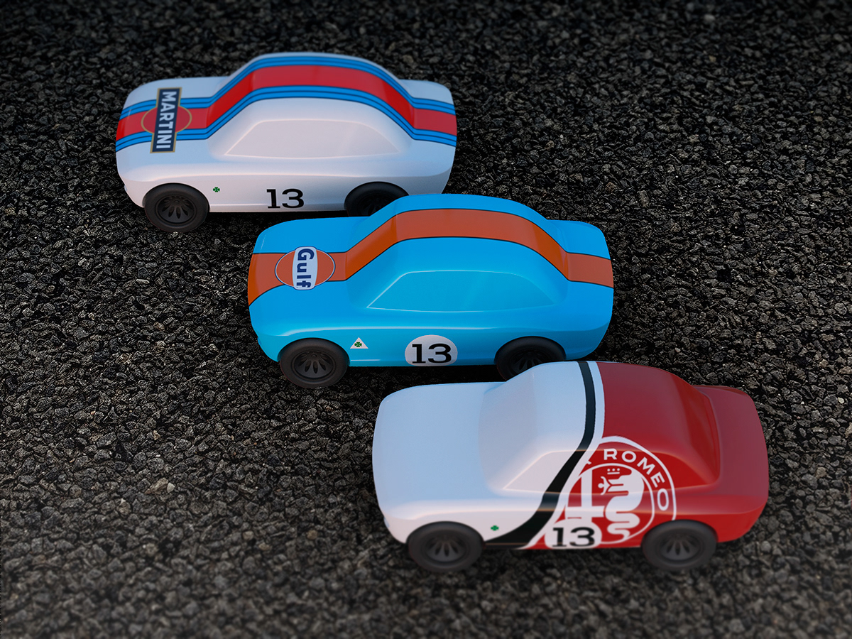 Toys，automobile，Hand drawn，modeling，3D printing，