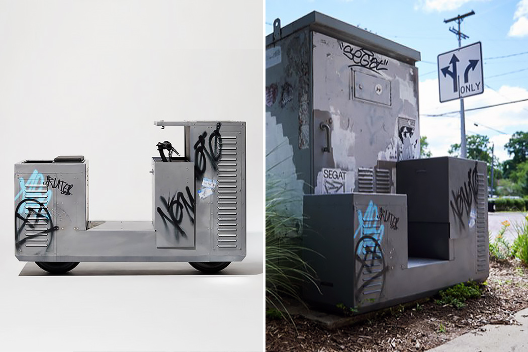 motorcycle，Electric，grey，Graffiti，