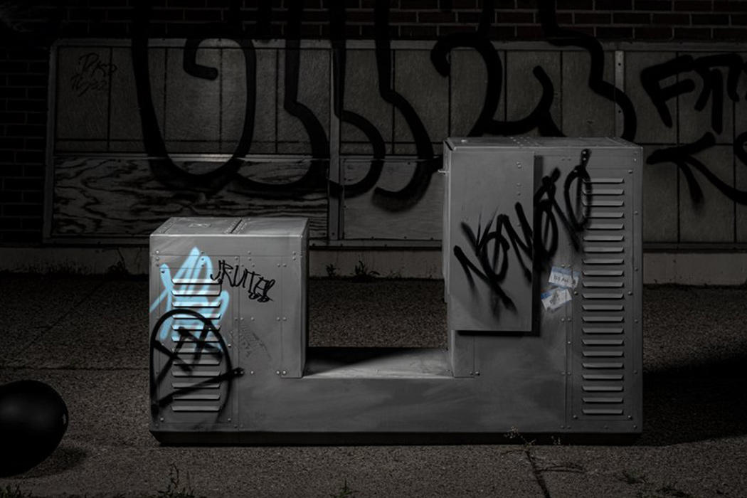 motorcycle，Electric，grey，Graffiti，