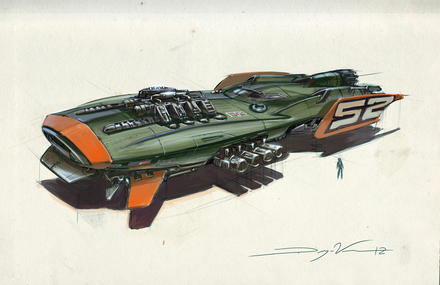 British Space Racer - 普象网