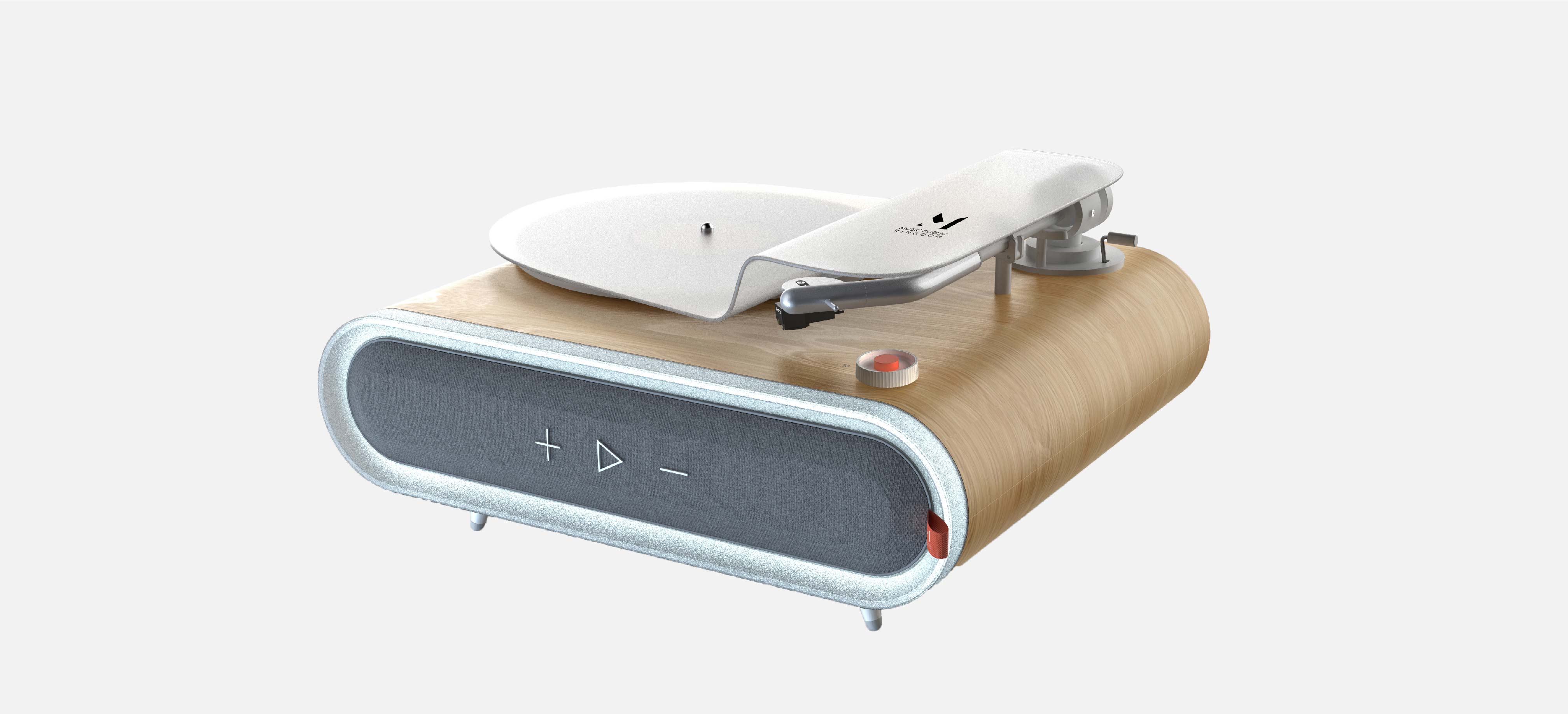 Retro, creative, record player, Bluetooth speaker, smart，