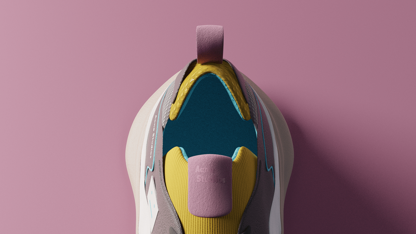 sneakers，fashion，modeling，Render，