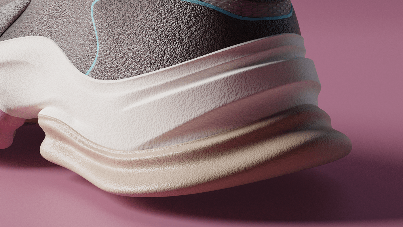 sneakers，fashion，modeling，Render，