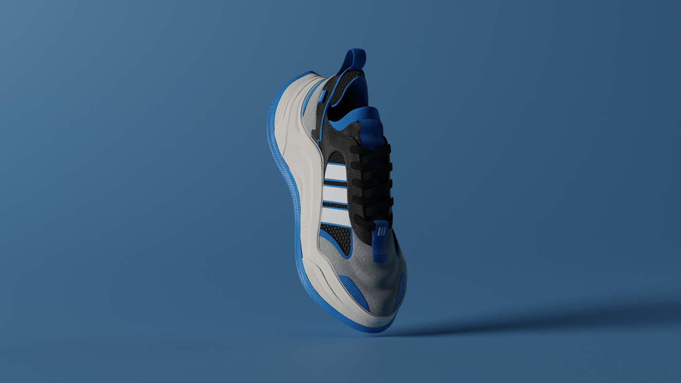 sneakers，fashion，modeling，Render，