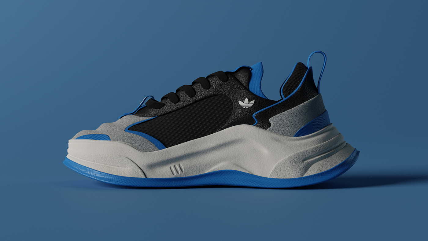 sneakers，fashion，modeling，Render，