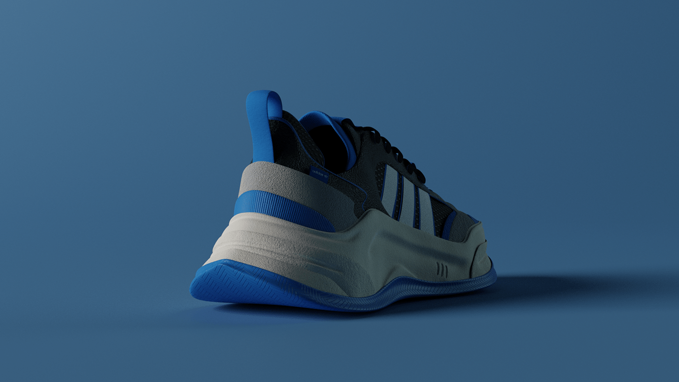 sneakers，fashion，modeling，Render，