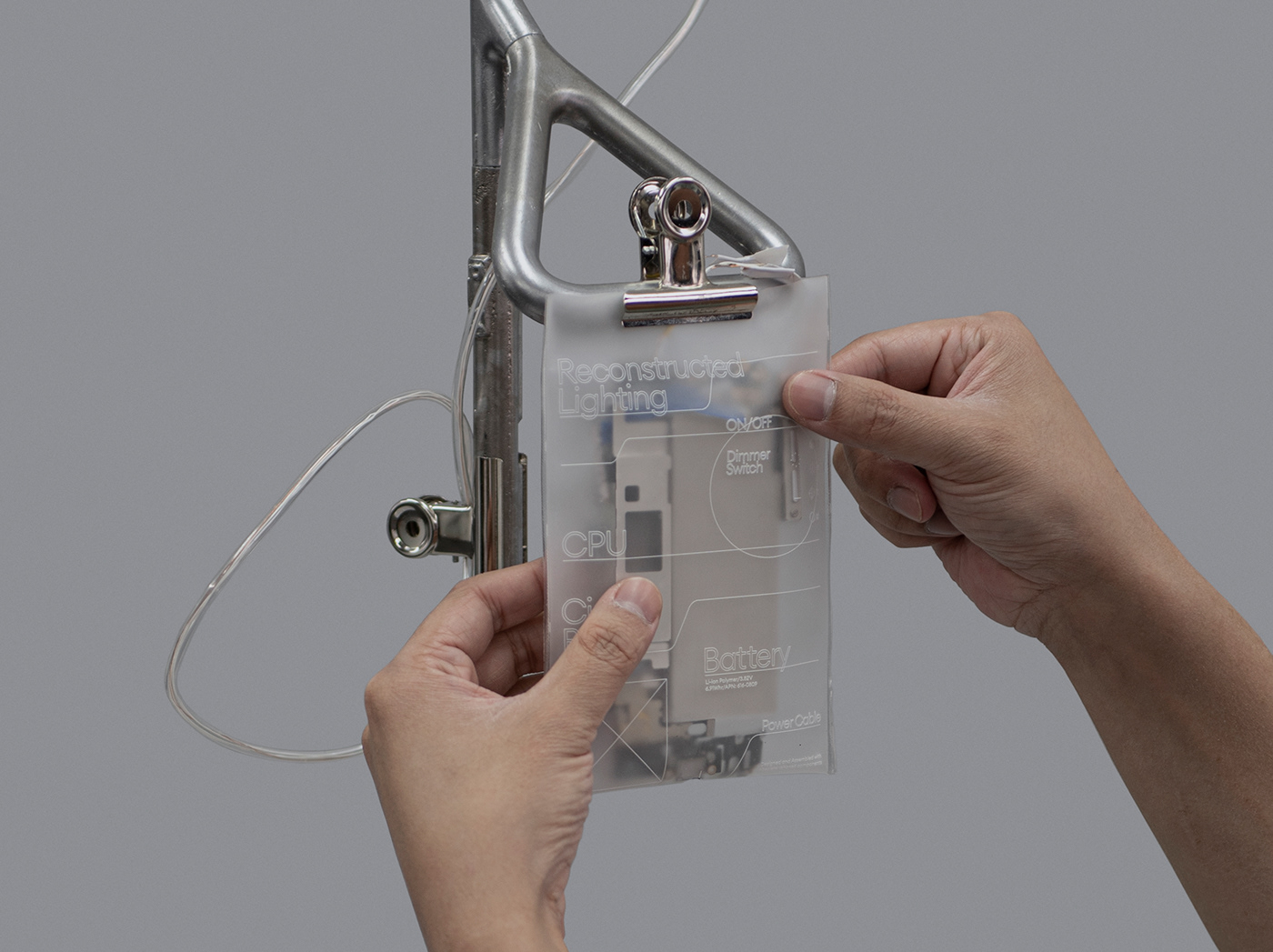 led，Intelligent mobile phone，waste，Aluminum support，