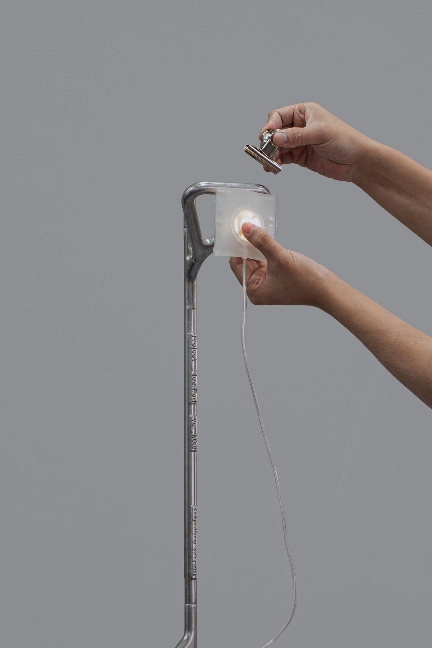 led，Intelligent mobile phone，waste，Aluminum support，