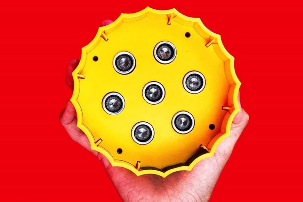 tool，Anti eavesdropping，echo，yellow，ultrasonic，