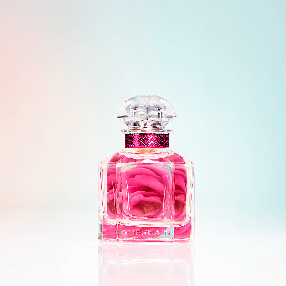 香水，Mon Guerlain，粉色，自然，