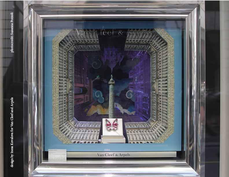 Van Clef Window Window displays design for Van Cleef and Arpels - 普象网