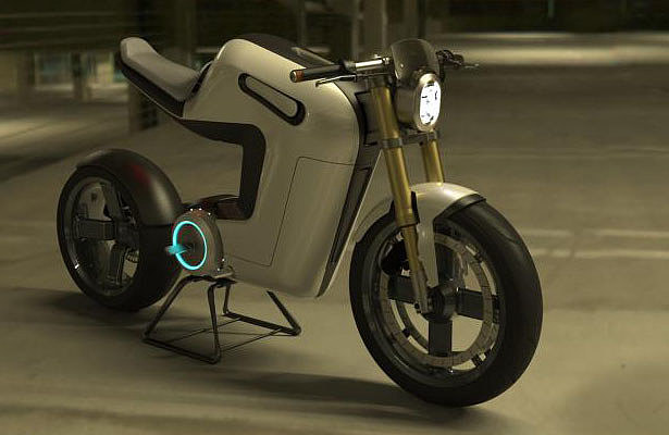Concept Car，Motorcycle，Hand drawn，Rendering，