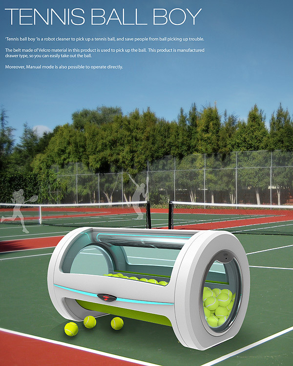 Tennis，machine，innovate，intelligence，motion，