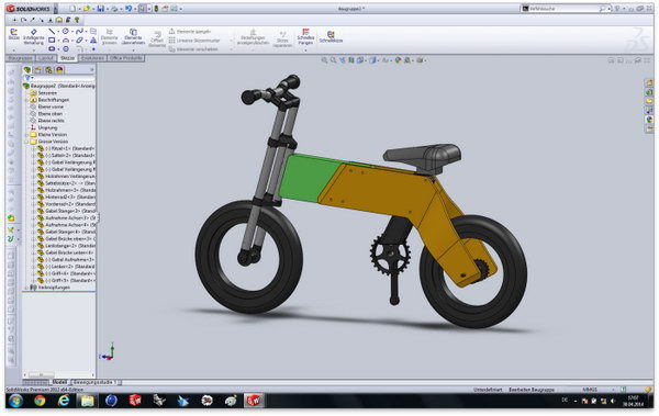 manual，Production process，originality，children，Bicycle，