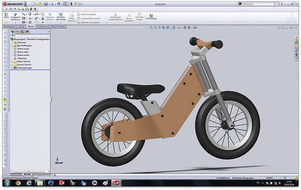 manual，Production process，originality，children，Bicycle，
