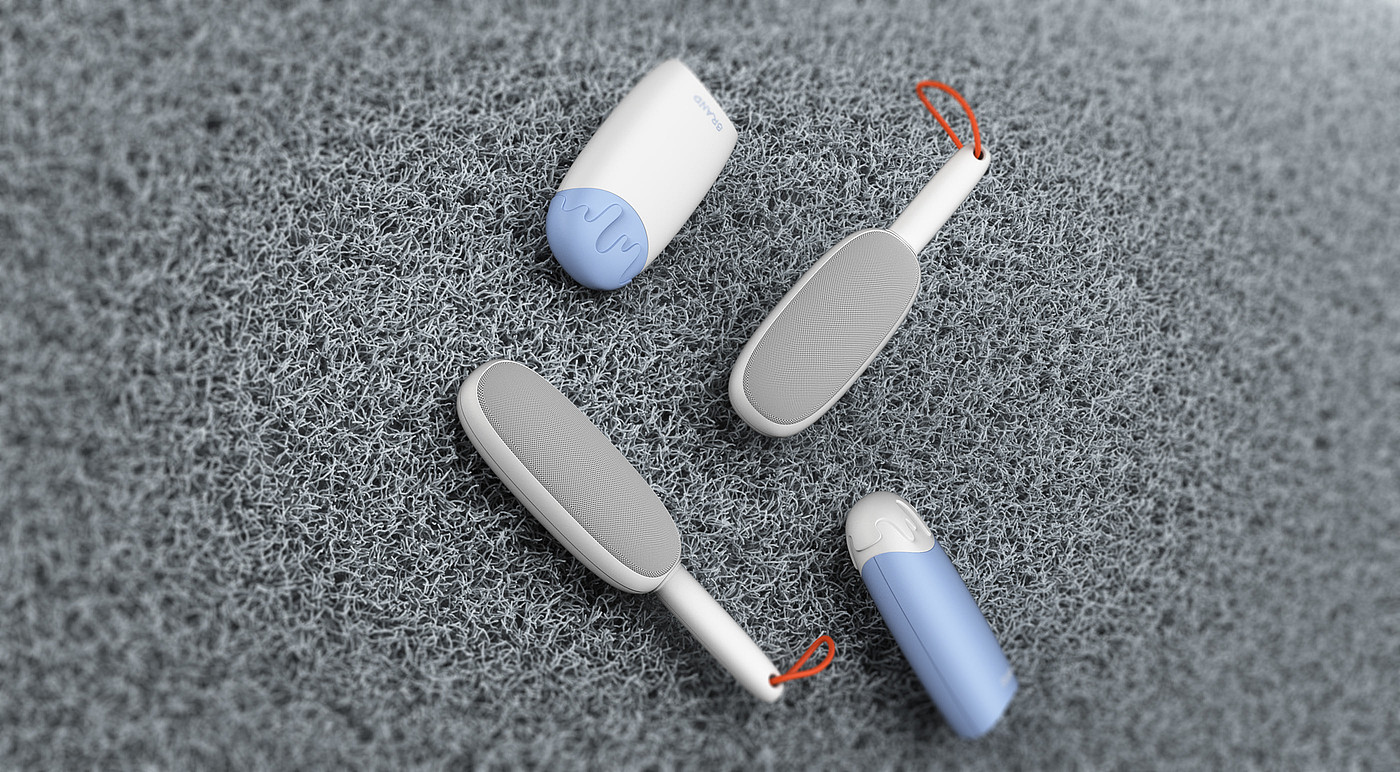 product design，Hair removal brush，ice cream，Ice cream，Emotionalization，
