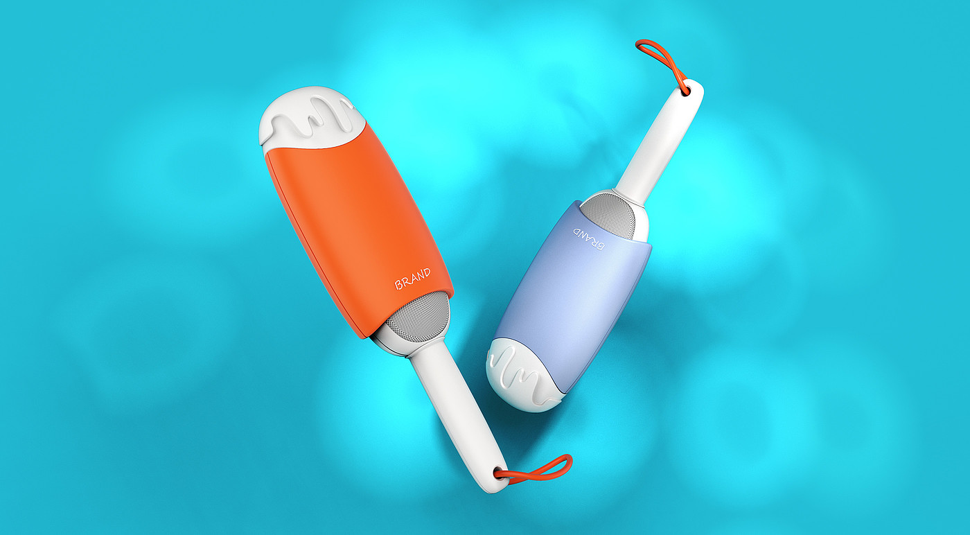 product design，Hair removal brush，ice cream，Ice cream，Emotionalization，