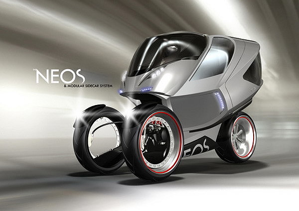 Concept Car，Motorcycle，Hand drawn，Rendering，