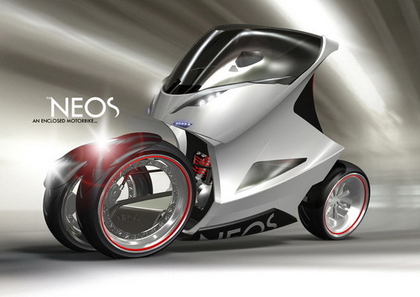 Concept Car，Motorcycle，Hand drawn，Rendering，