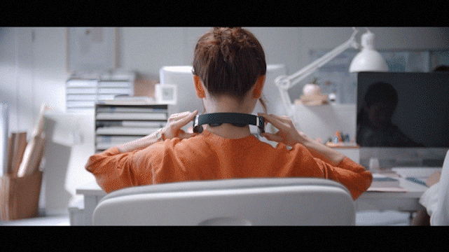SKG，industrial design，Neck massage instrument，