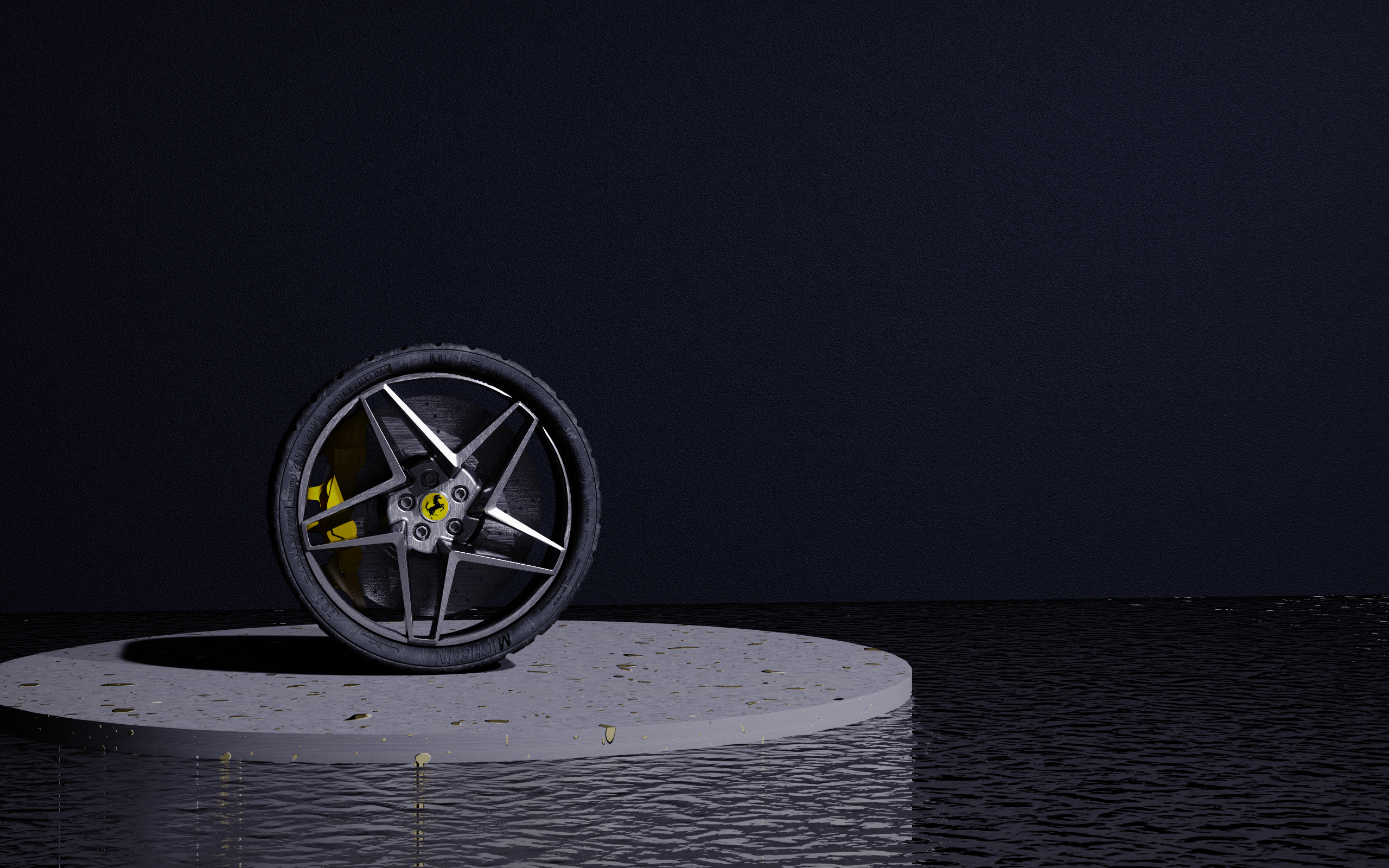 Sports car modeling and rendering exercise，