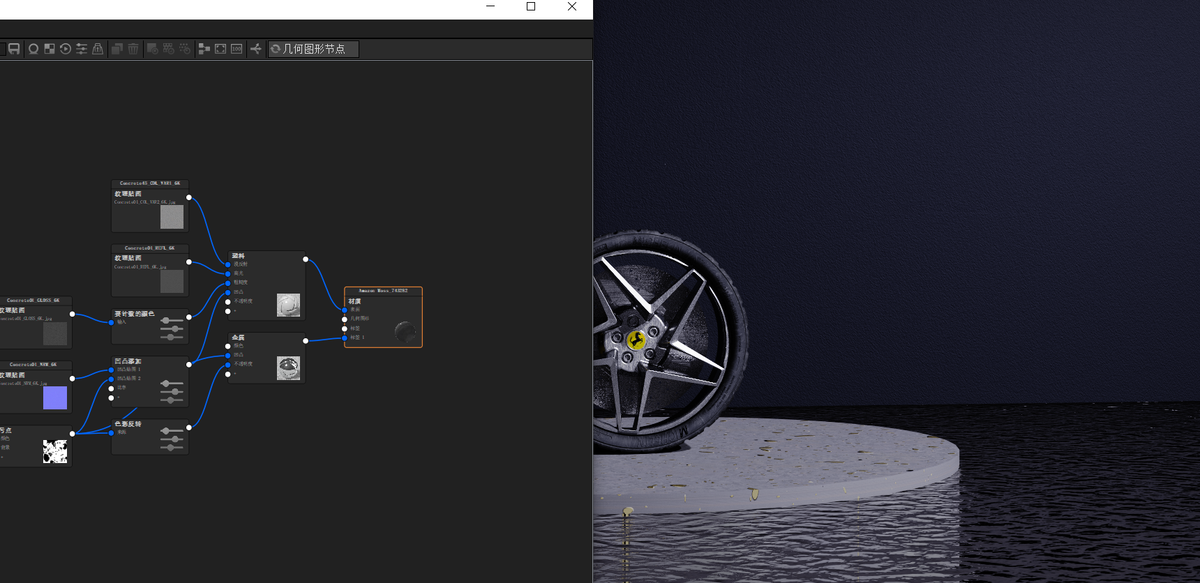 Sports car modeling and rendering exercise，
