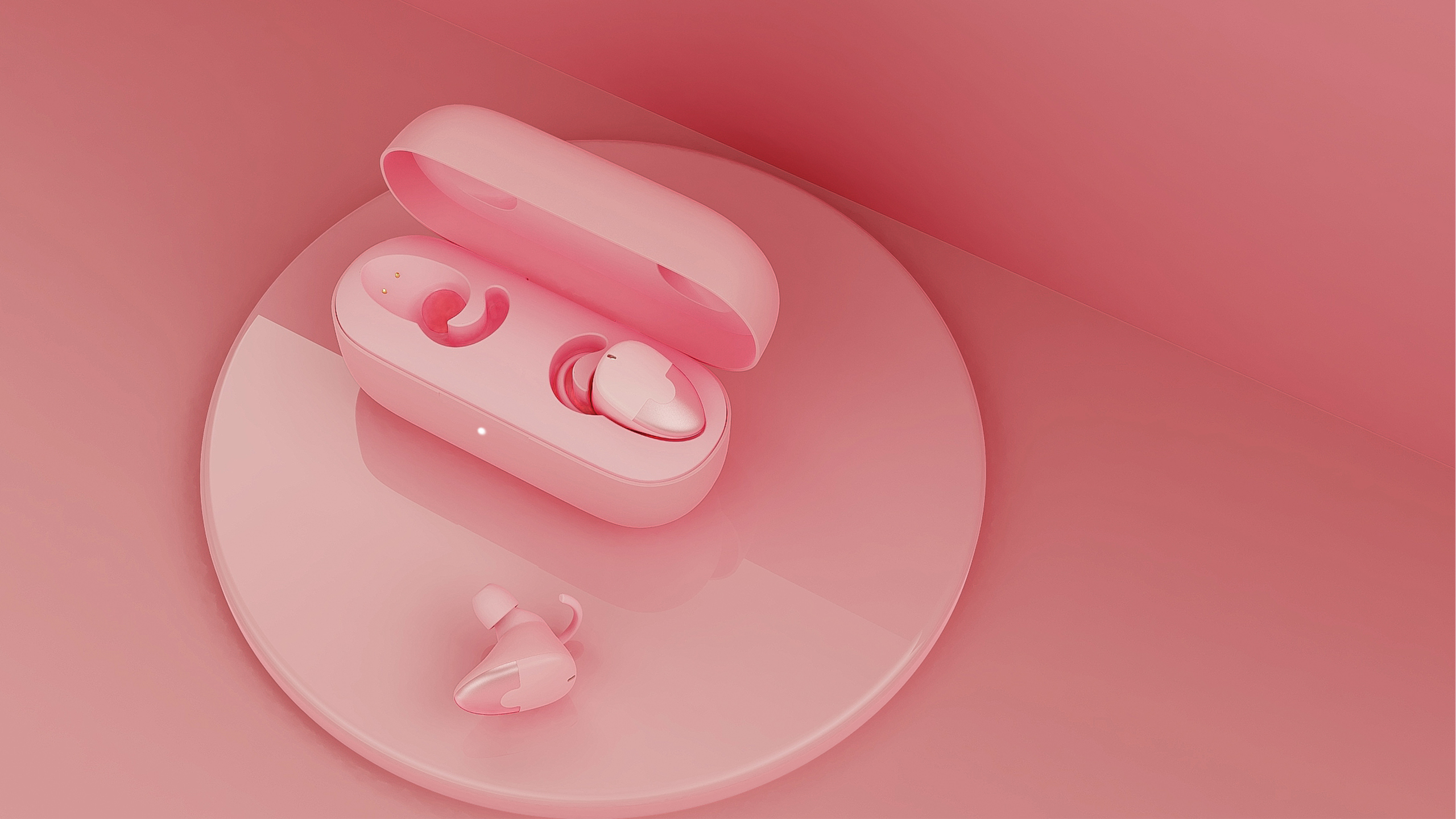 headset，Earphone design，Render，