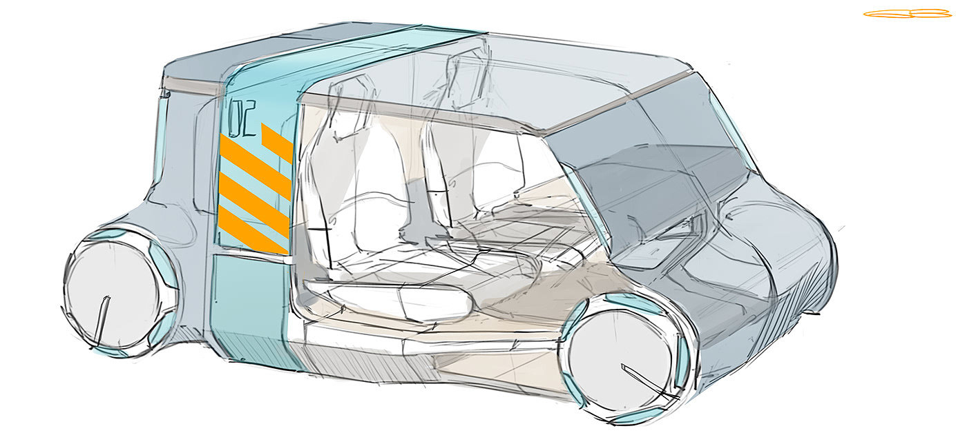 automobile，audi，Hand drawn，sketch，