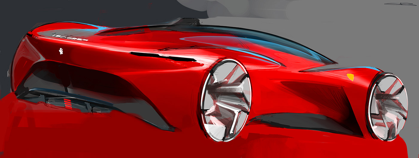 automobile，audi，Hand drawn，sketch，