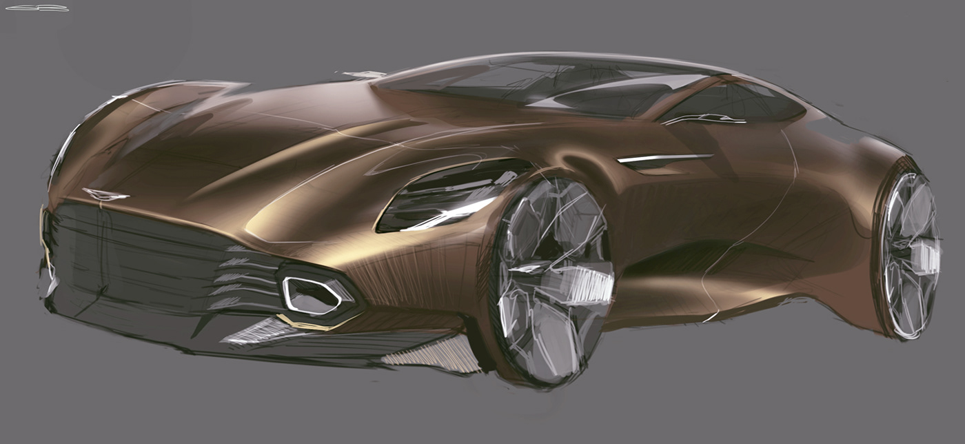 automobile，audi，Hand drawn，sketch，