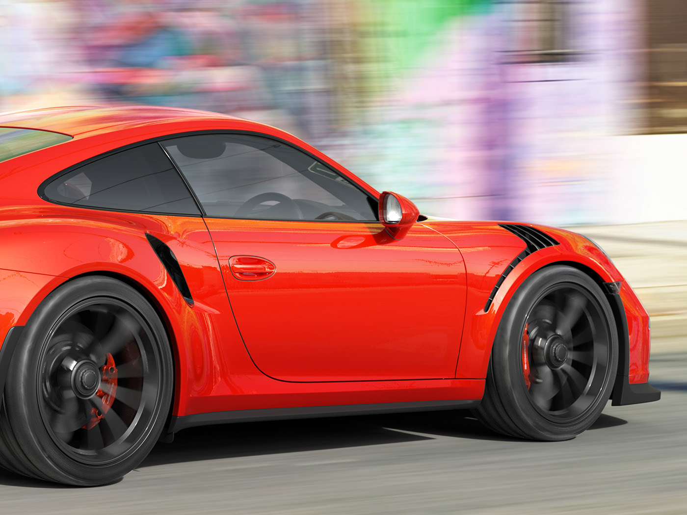 porsche，cgi，Porsche，Photography，