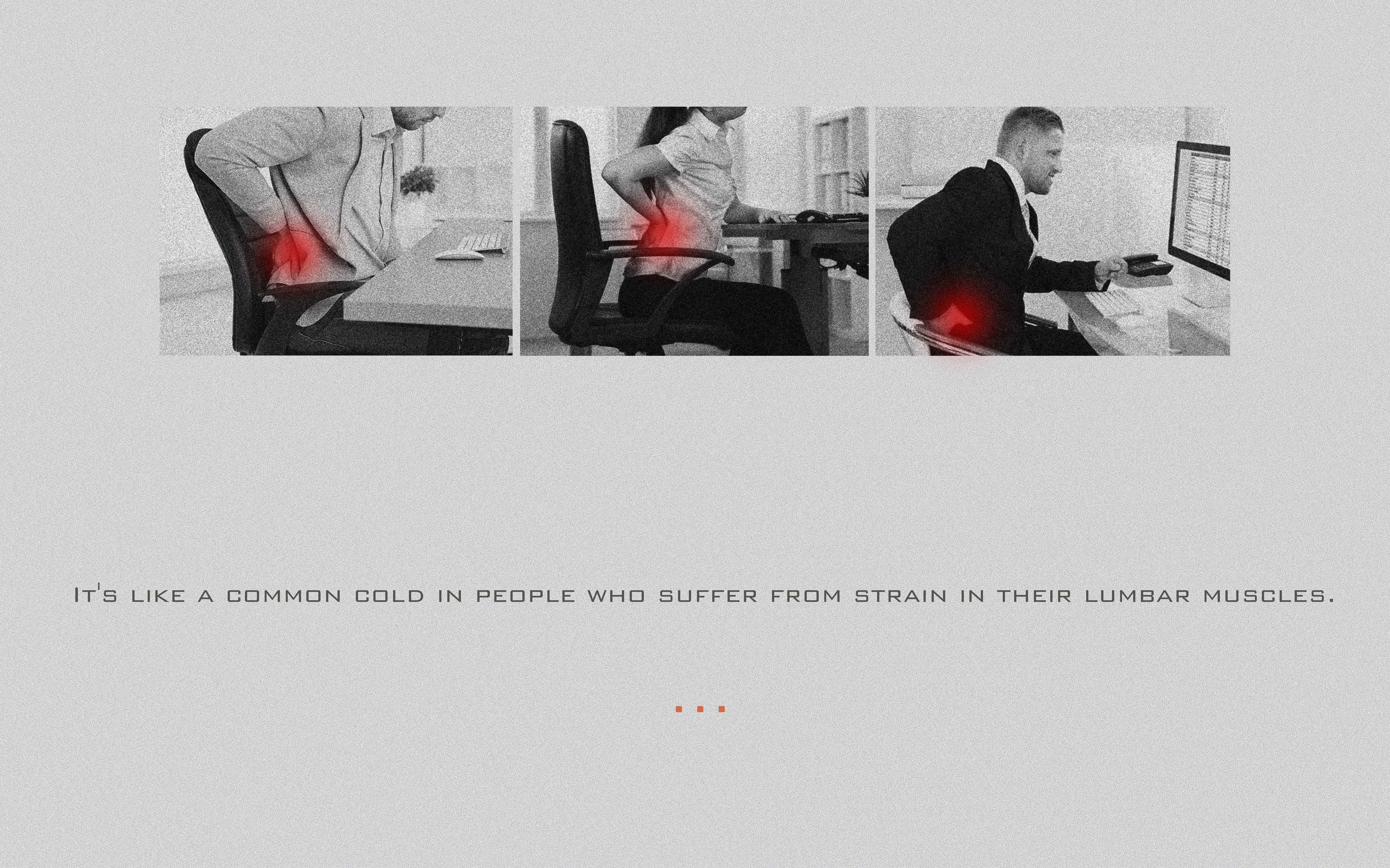 Spade design，Massage apparatus，lumbar，